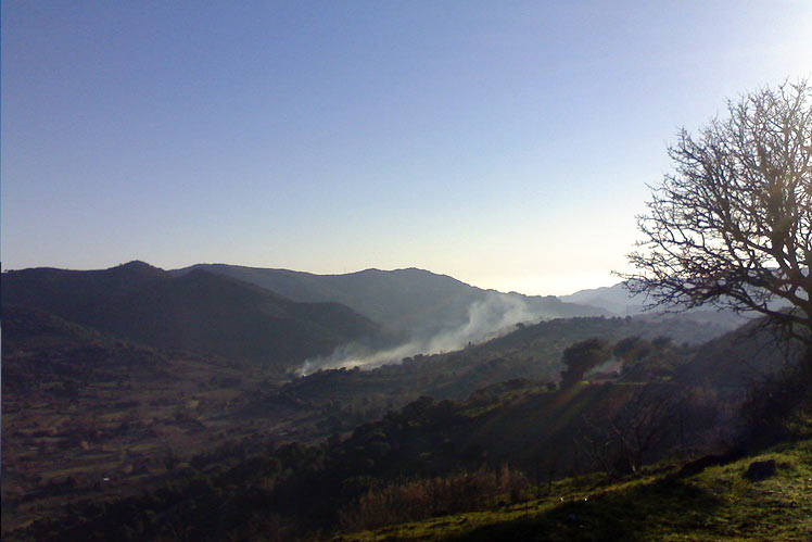 Burcei valle a nord-est del paese - "Punta su tronu"